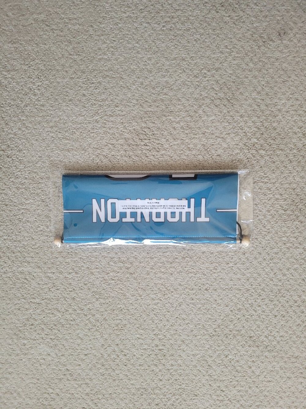 NWT San Jose Sharks NHL Thronton 19 Pennant